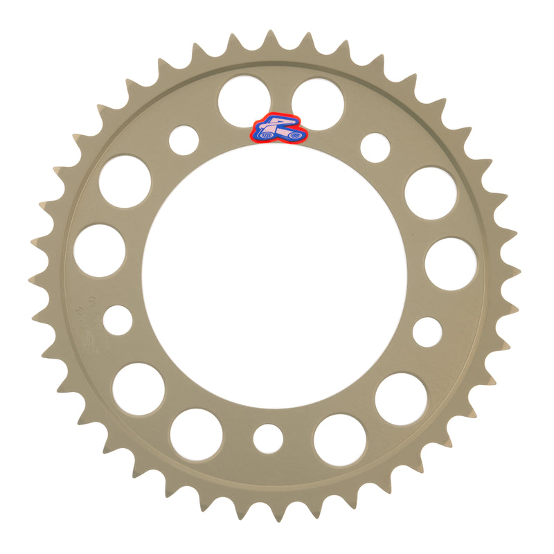 Load image into Gallery viewer, Renthal Rear Sprocket T6 Grooved 7075 Alloy - Silver [Honda]
