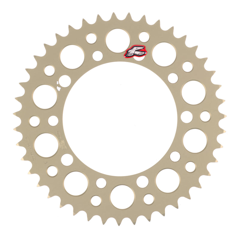 Load image into Gallery viewer, Renthal Sprocket Hard Anodised 43T Silver
