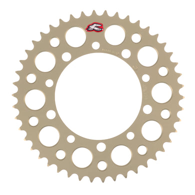 Renthal Sprocket Hard Anodised 46t Silver