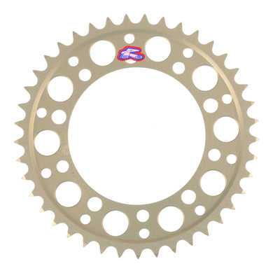 Renthal Sprocket Rear Silver 41T Alloy 7075 T6 Grooved Suzuki