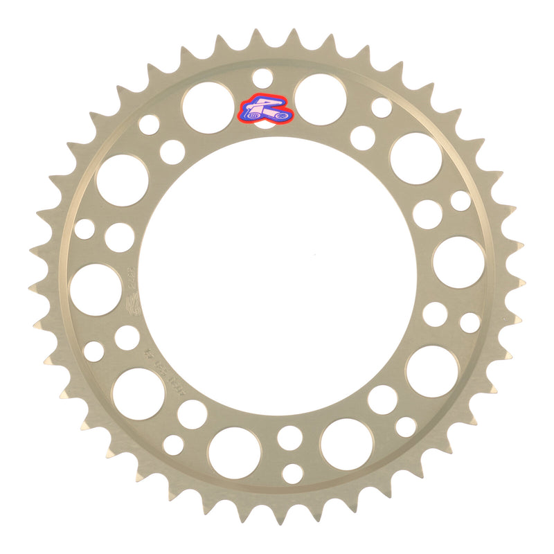 Load image into Gallery viewer, Renthal Sprocket Rear Silver 41T Alloy 7075 T6 Grooved Suzuki
