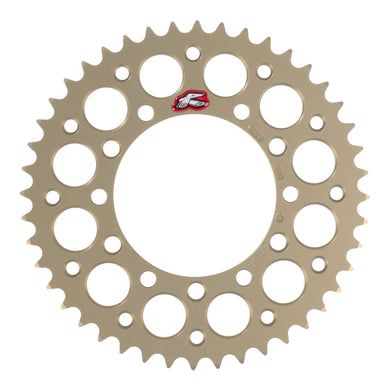 Renthal Sprocket Rear Hard Anodised 44T 44P-HA Ultralight