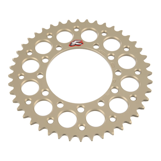 Renthal Sprocket Rear Hard Anodised 44T 44P-HA Ultralight