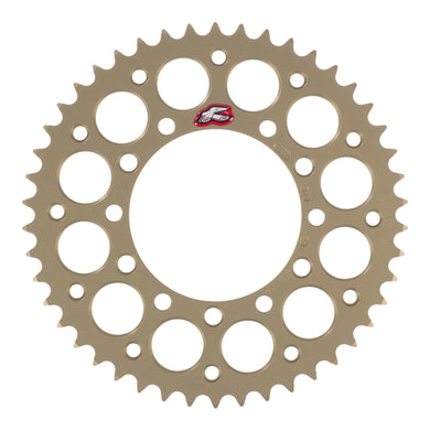 Renthal Rear Sprocket Hard Anodised Grooved 456 / 520