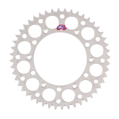 Renthal Sprocket Rear Silver 48T Alloy 7075 T6 Grooved