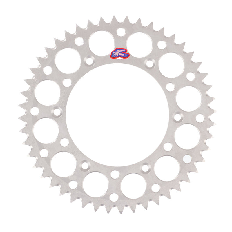 Load image into Gallery viewer, Renthal Sprocket Rear Silver 48T Alloy 7075 T6 Grooved

