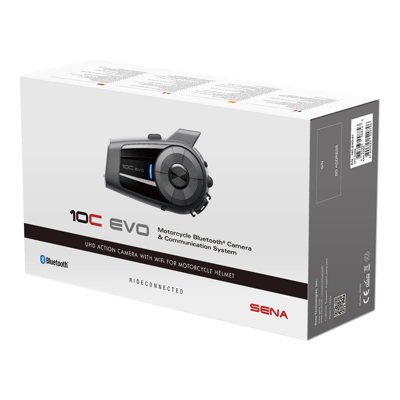 Load image into Gallery viewer, Sena 10C Evo Bluetooth Camera &amp; Comm System with HD Speaker
