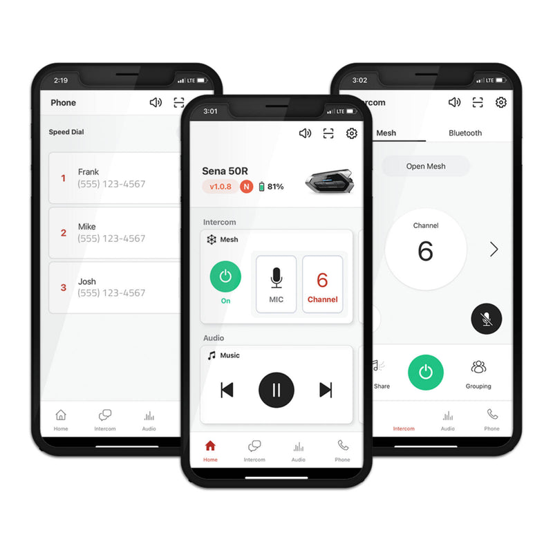Load image into Gallery viewer, Sena 50R Low Profile Comm System with Sound by Harman Kardon (Single)
