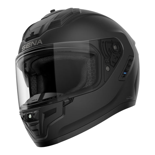 Sena Phantom ANC Smart Helmet wih Mesh Communications - Matte Black