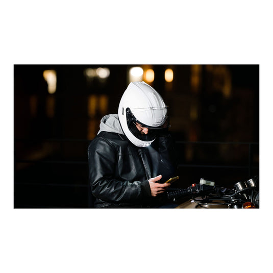 Sena Phantom ANC Smart Helmet wih Mesh Communications - Matte Black