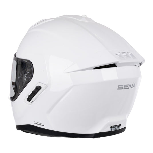Sena Phantom Smart Helmet with Mesh Comms - Gloss White