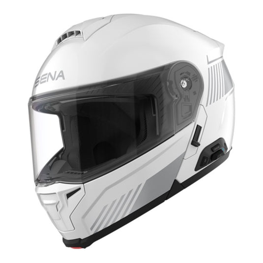 Sena Specter Smart Modular Touring Helmet - Gloss White