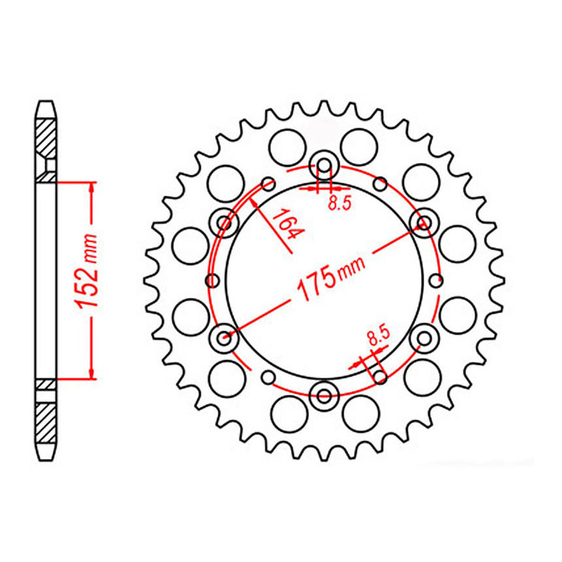 Load image into Gallery viewer, Sprocket Kit Yamaha YZ250 U-Ring - GB520MXU 14/50
