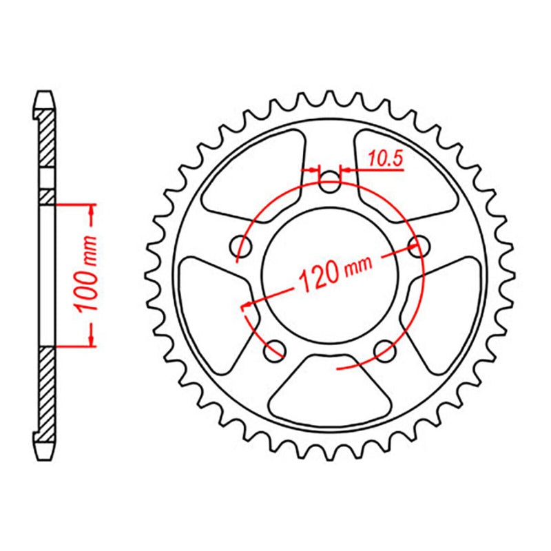 Load image into Gallery viewer, Sprocket Kit Aprilia RSV1000 Mille '98-'03 /Tuono '02-'05 - GB525ZXW 17/
