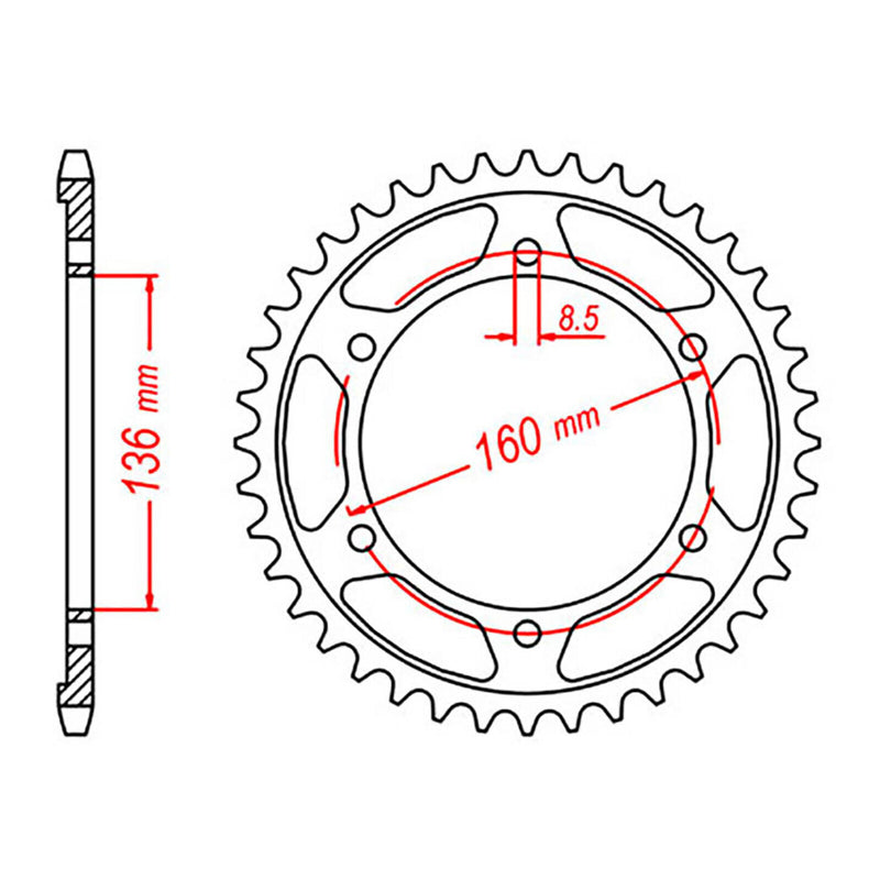 Load image into Gallery viewer, Sprocket Kit BMW F650 ST/GS - 520XRE 16/47
