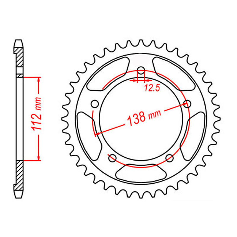 Load image into Gallery viewer, Sprocket Kit Honda VTR1000 Firestorm Gold - GB530XRE 16/41

