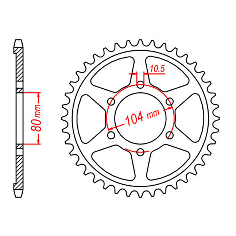 Load image into Gallery viewer, Sprocket Kit Kawasaki ZXR750 (J1-J2) '91-'92 Gold - GB530XRE 16/45
