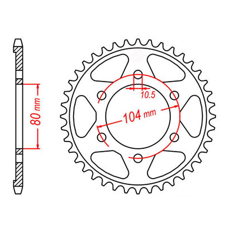 Load image into Gallery viewer, Sprocket Kit Kawasaki KLZ1000 Versys '15-'16 - 525XRE (Economy) 15/43
