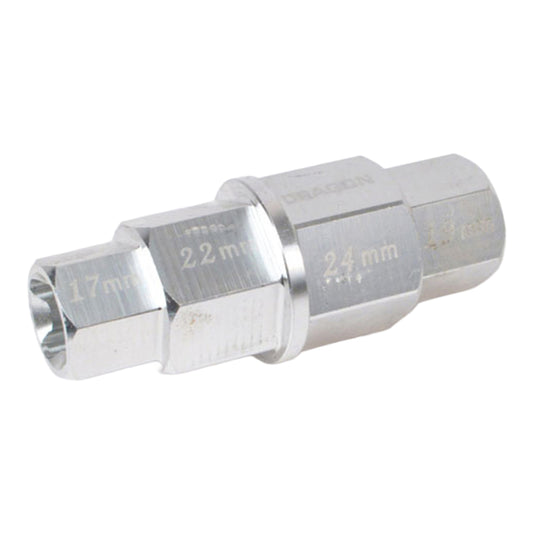 WHITES 4-IN-1 HEX AXLE TOOL 17 19 22 24mm ALUM