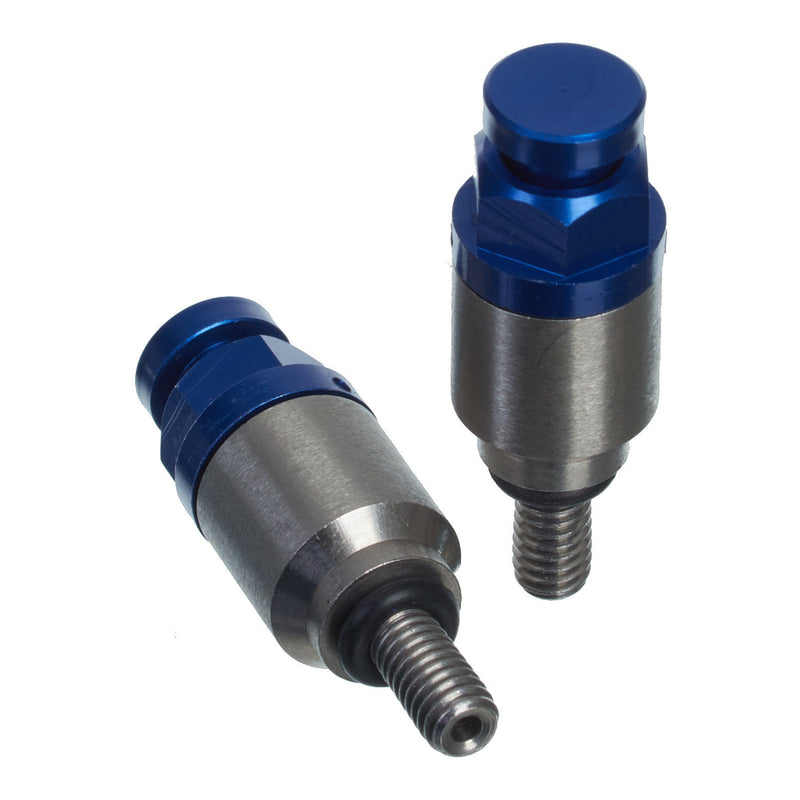 Load image into Gallery viewer, Whites Fork Bleeder Valve - M4 x 0.7 (Blue)
