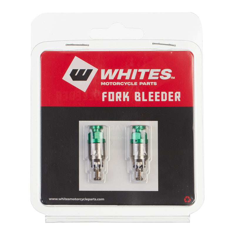 Load image into Gallery viewer, Whites Fork Bleeder Valve - M5 x 0.8 (Green)
