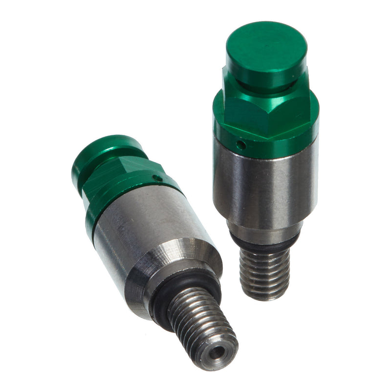 Load image into Gallery viewer, Whites Fork Bleeder Valve - M5 x 0.8 (Green)
