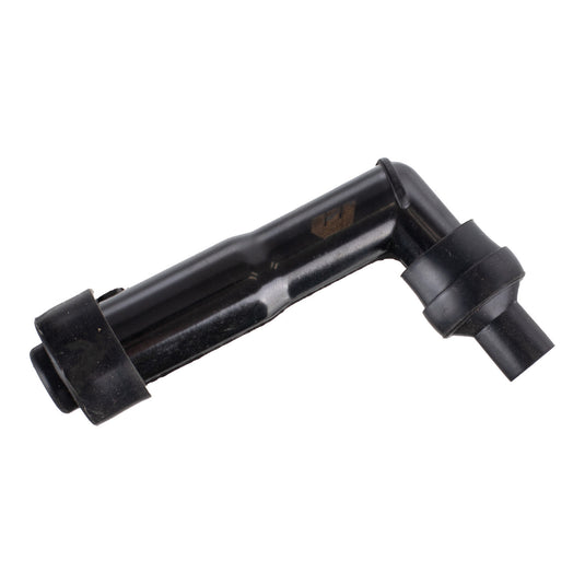 Whites Spark Plug Cap (Replaces XD05F) Long Right Angle - Black