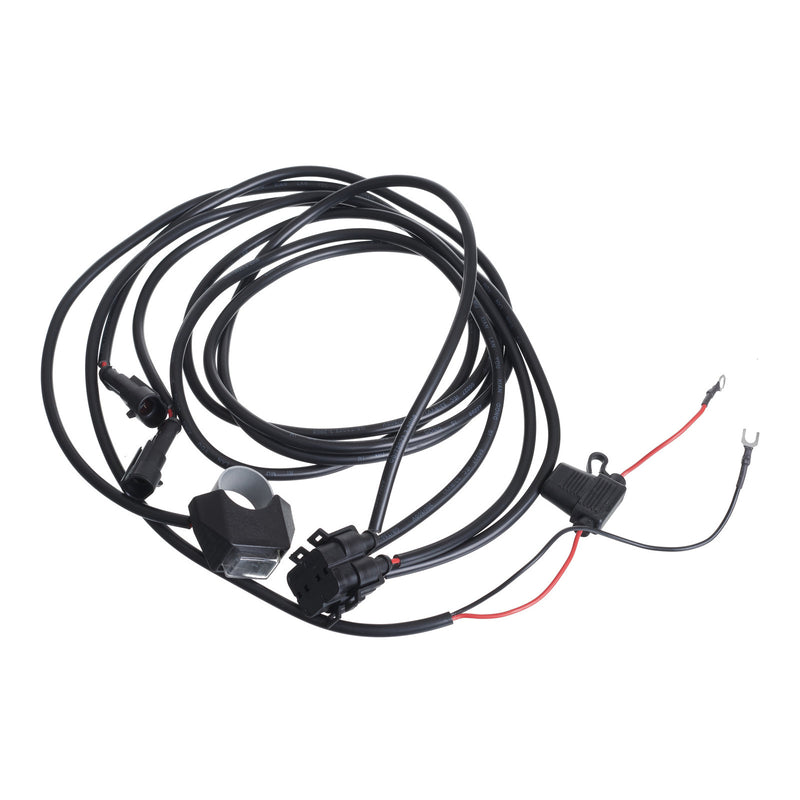 Load image into Gallery viewer, Whites LED Light 60mm Lens - Pair - Osram LED - with harness
