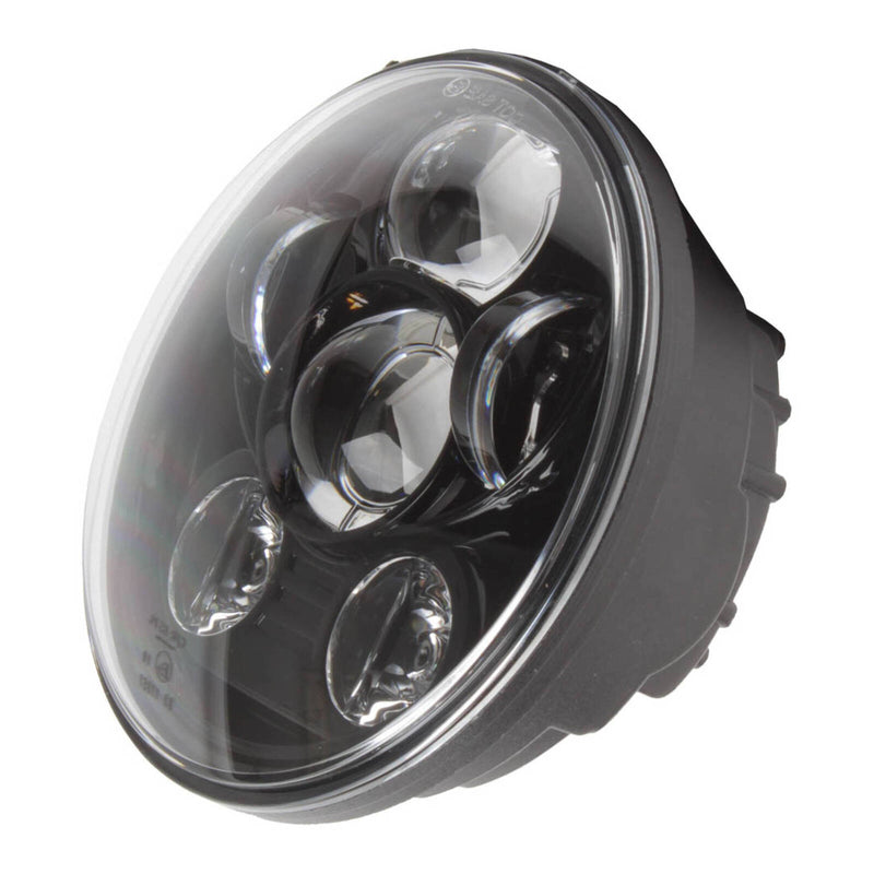Load image into Gallery viewer, Whites LED Headlight Insert 5 3/4 with H4 Plug , E-mark
