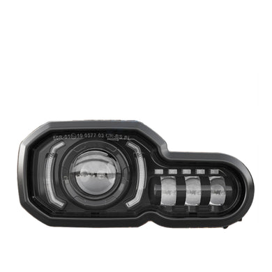 Whites LED Headlight BMW F650/700/800 Assorted Years, E-mark