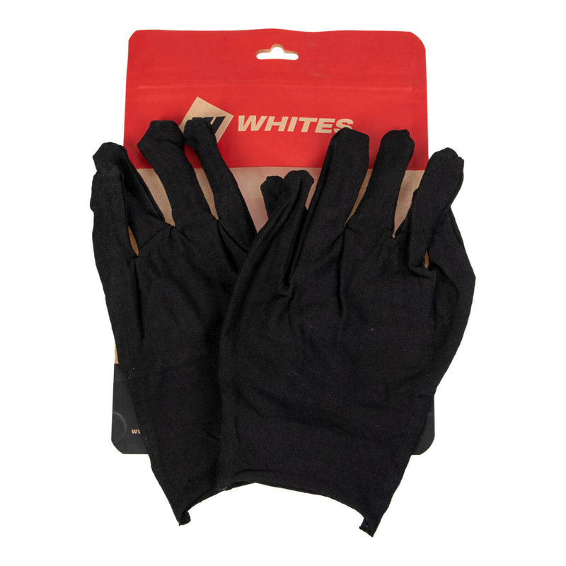 Load image into Gallery viewer, WHITES INNER GLOVES 20G HEAVY - BLK - LGE
