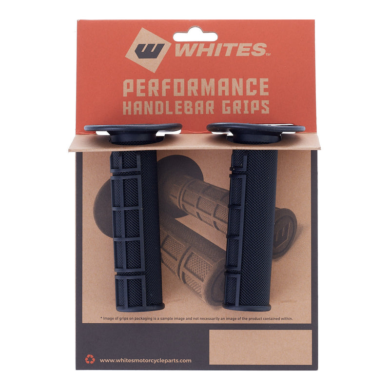 Load image into Gallery viewer, Whites MX Half Waffle Grip - Black
