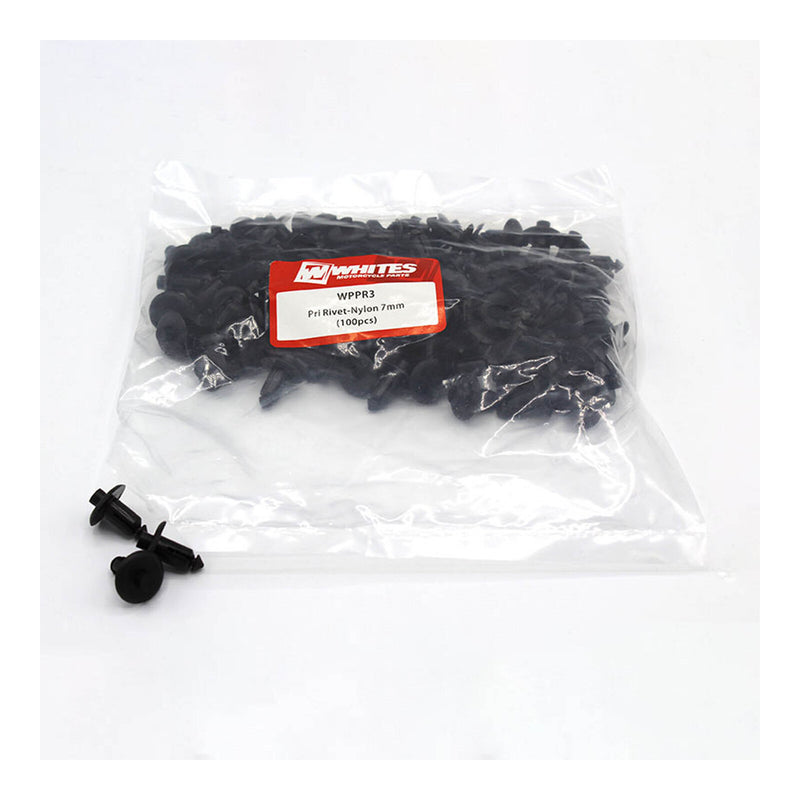 Load image into Gallery viewer, Whites Nylon Pry Rivets - 7mm (100 Pack)
