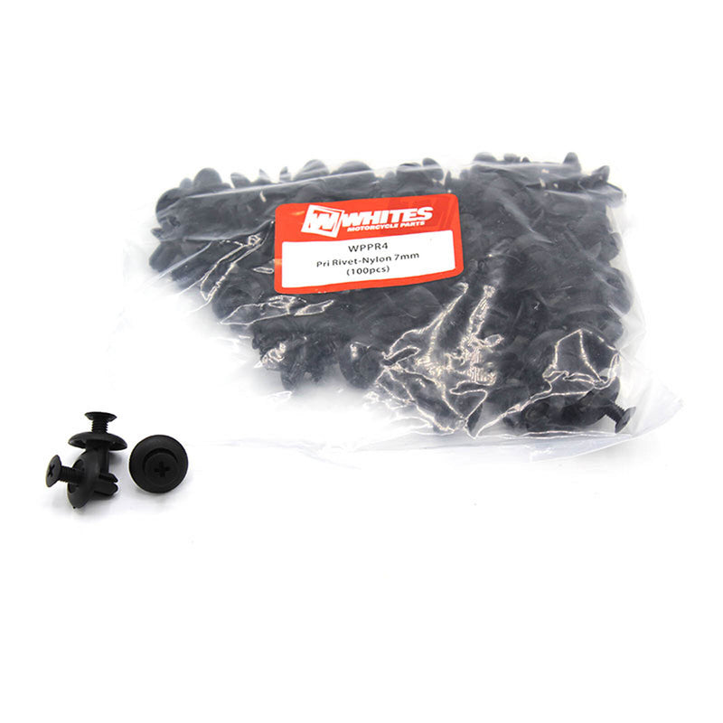 Load image into Gallery viewer, Whites Nylon Pry Rivets - 7mm (100 Pack)
