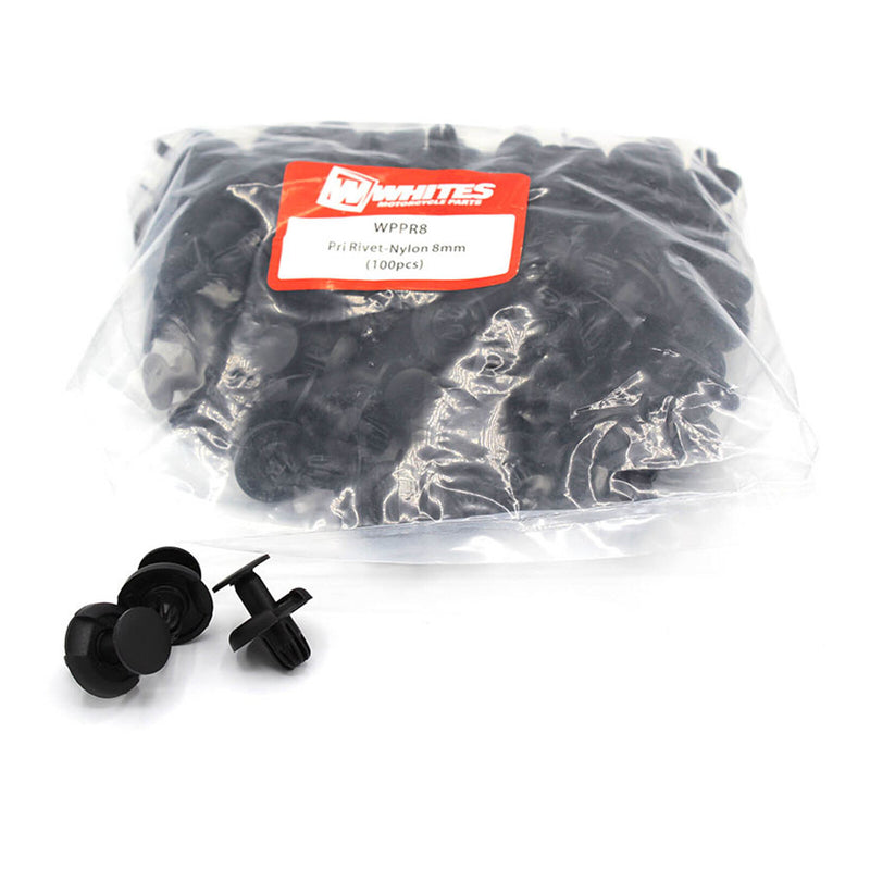 Load image into Gallery viewer, Whites Nylon Pry Rivets - 8mm (100 Pack)
