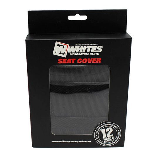 Whites Seat Cover - Black / Black KTM SX65 09-15