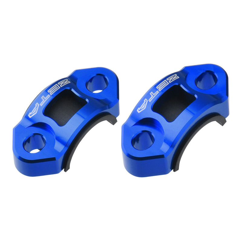 Load image into Gallery viewer, Zeta Rotating Bar Clamp Brake &amp; Clutch Set Blue
