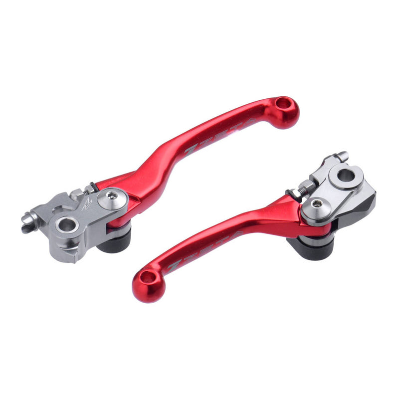 Load image into Gallery viewer, Zeta Pivot Lever Set FP - Honda Red
