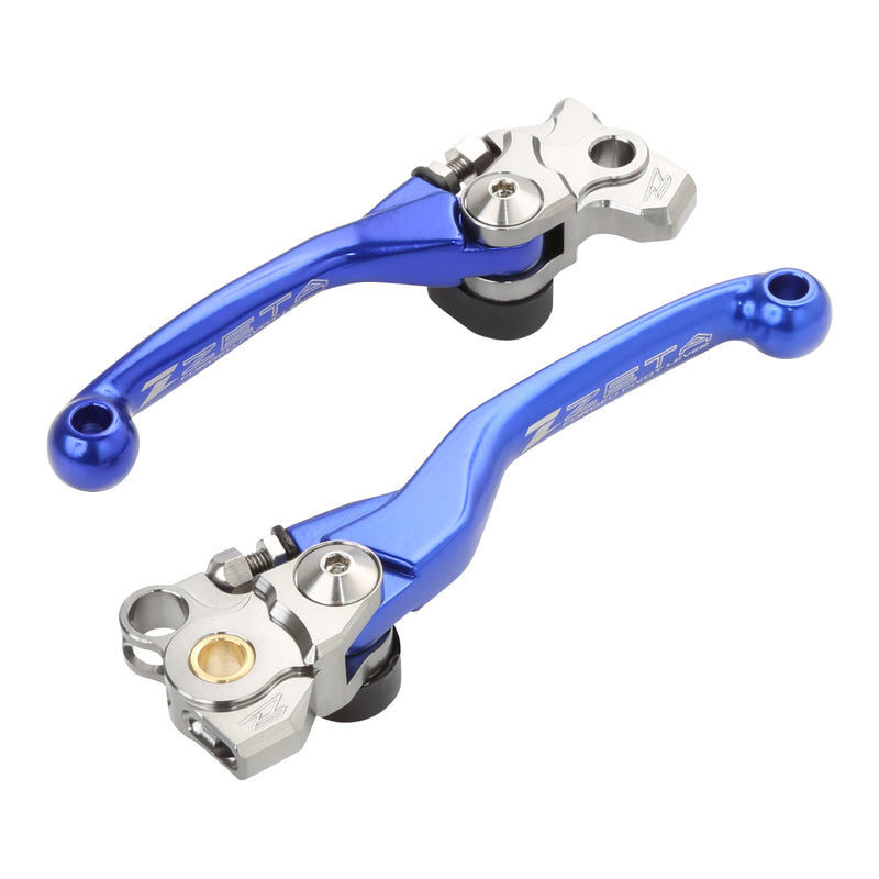 Load image into Gallery viewer, Zeta Pivot Lever Set FP - Kawasaki - Blue
