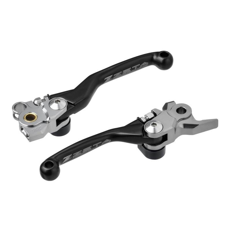 Load image into Gallery viewer, Zeta Pivot Lever Set FP - Kawasaki KX450F ('24-) - Black
