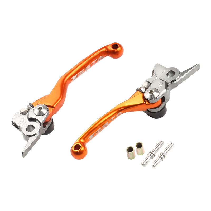 Load image into Gallery viewer, Zeta Pivot Lever Set FP KTM Husqvarna - Orange
