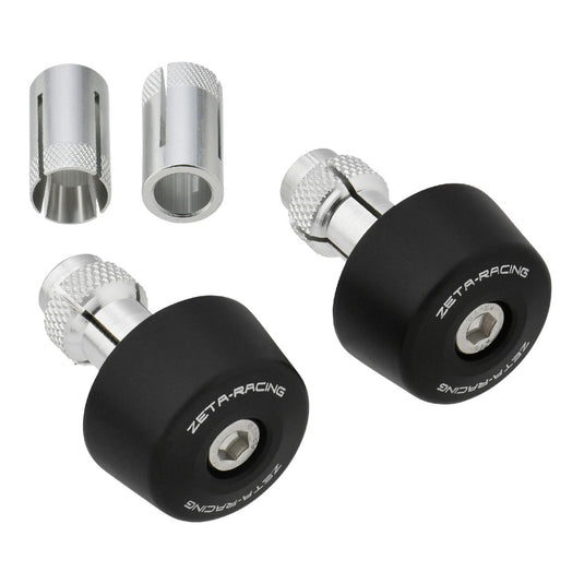 Zeta Bar-End Sliders - Black (Pair)