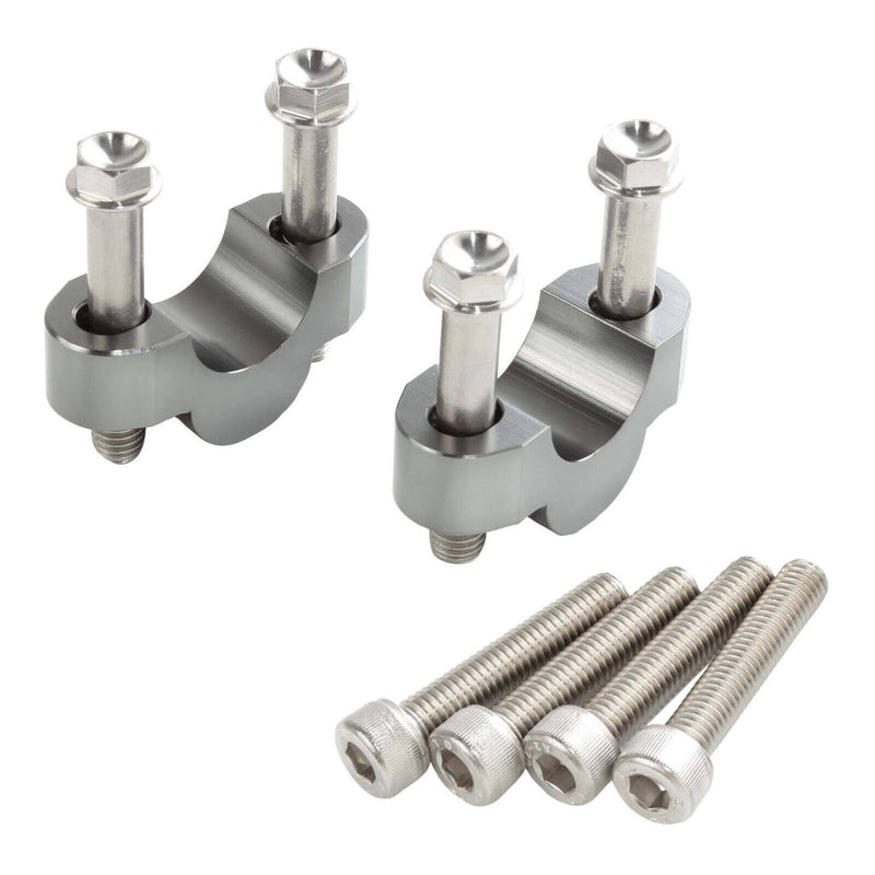 Load image into Gallery viewer, Zeta Bar Rise Spacer Height 14mm, 22.2mm Bar - Ti-Colour
