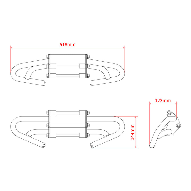 Load image into Gallery viewer, Zeta Pipe Engine Guard - Honda CRF250L ('21-)
