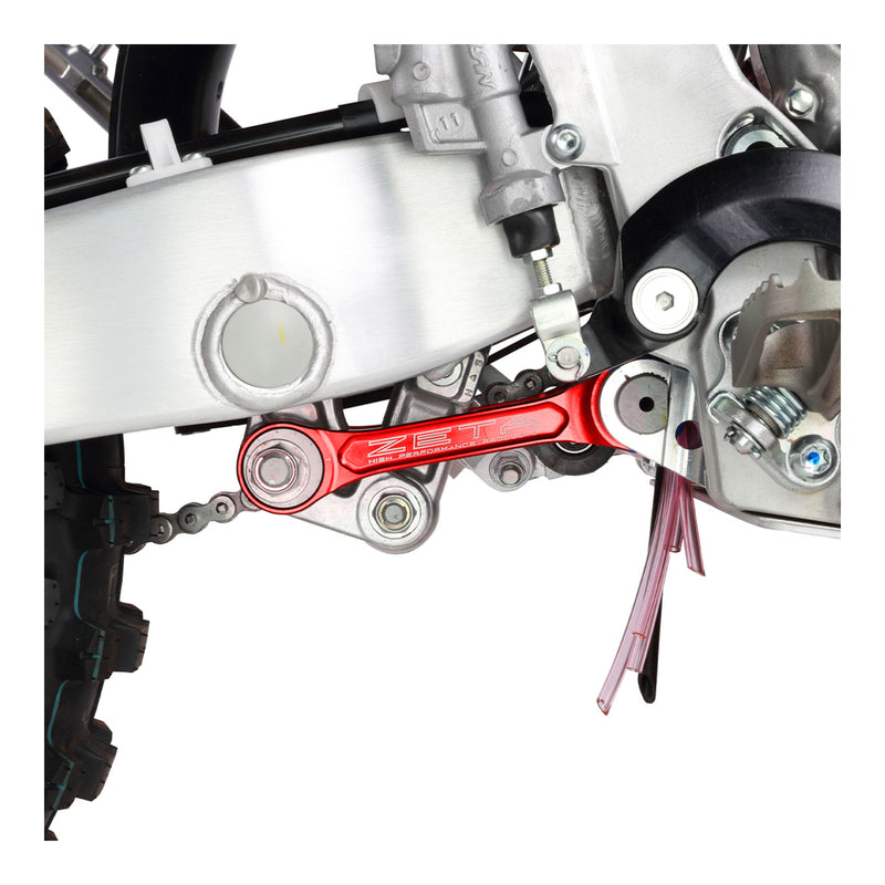 Load image into Gallery viewer, Zeta RSL Adjustable Lowering Link - Assorted Honda CRF Models - Red
