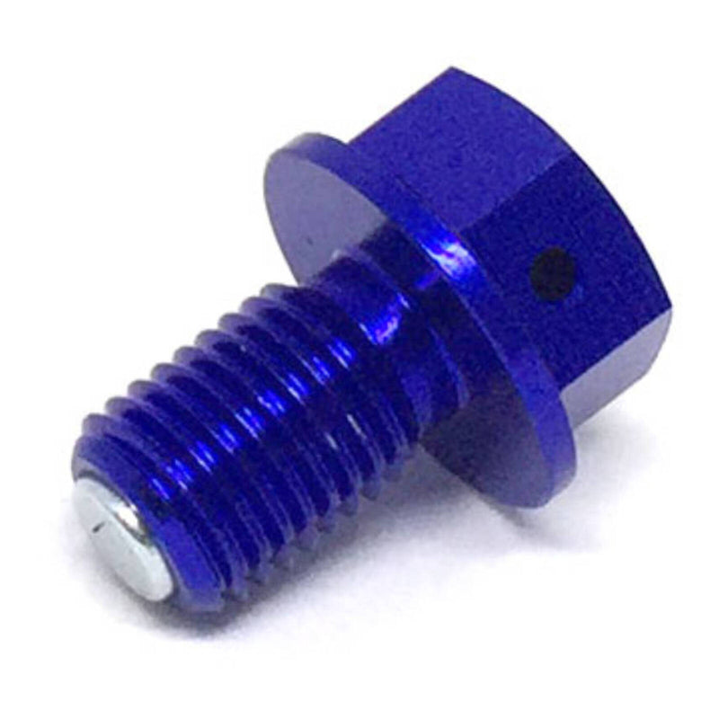 Load image into Gallery viewer, Zeta Magnetic Drain Bolt M10x1.25x15 - Blue
