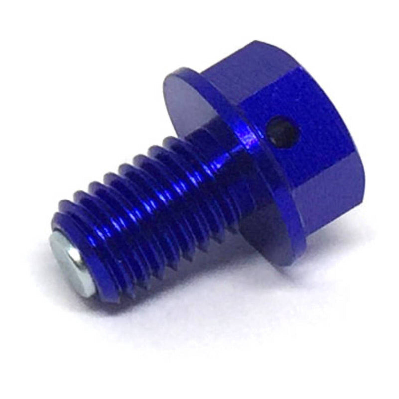 Load image into Gallery viewer, Zeta Magnetic Drain Bolt M10x1.5x15 - Blue
