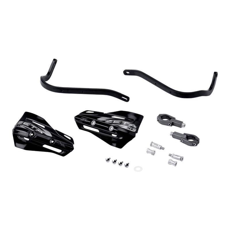 Load image into Gallery viewer, Zeta Armor Handguard XC Kit for 28.6mm Bar - Black / Black
