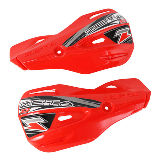Zeta Impact X3 Handguard Rep.plastic Red