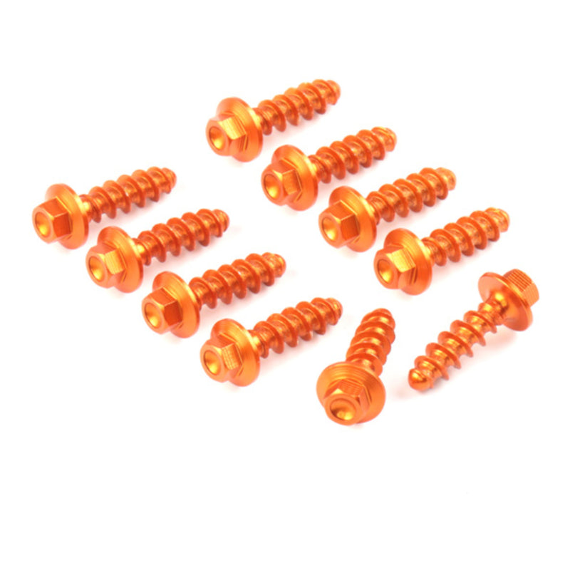 Load image into Gallery viewer, Zeta Aluminum Bolt Set for Plastics KTM Tapping Screw 10 pcs
